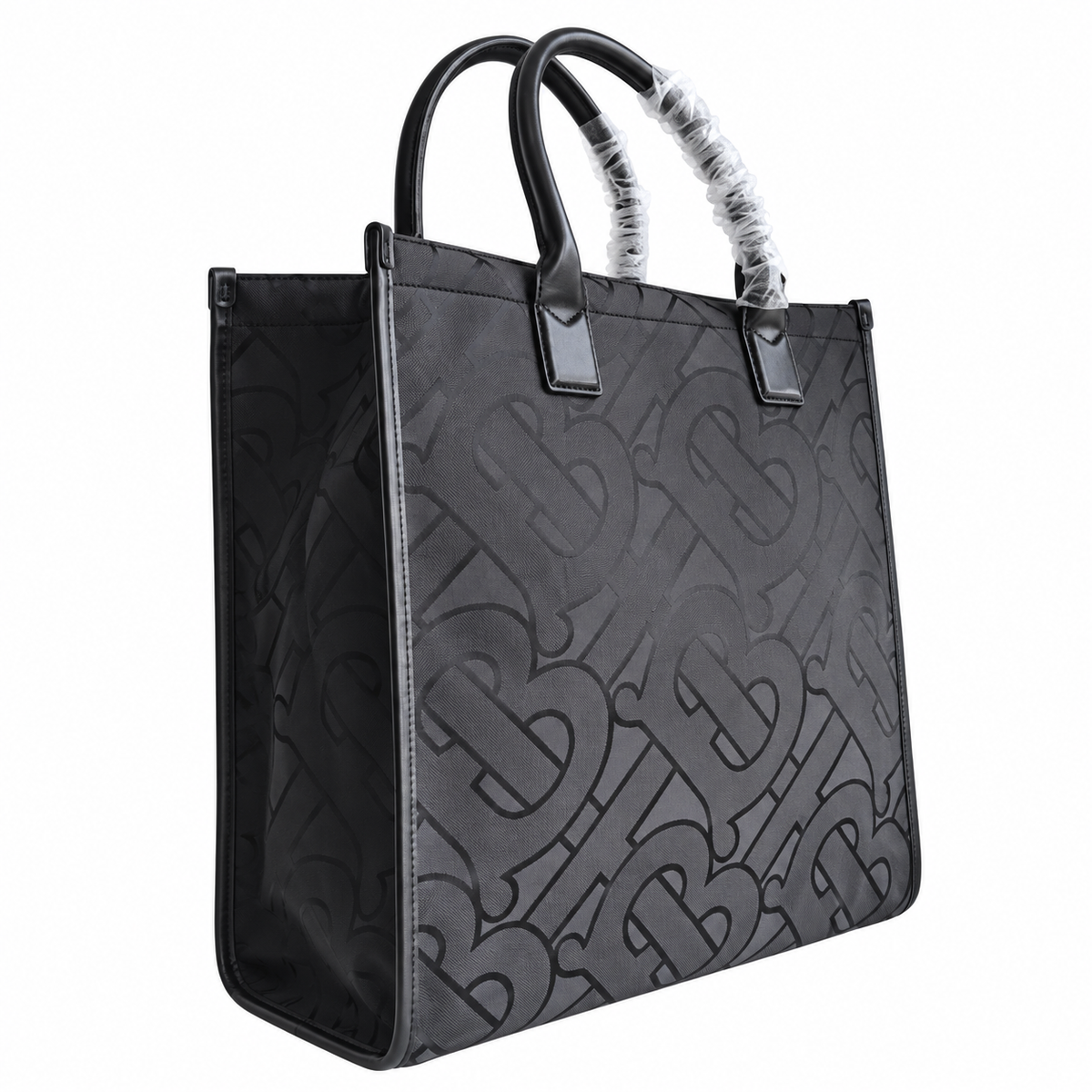 Burberry Midnight Monogram Black Tote Handbag