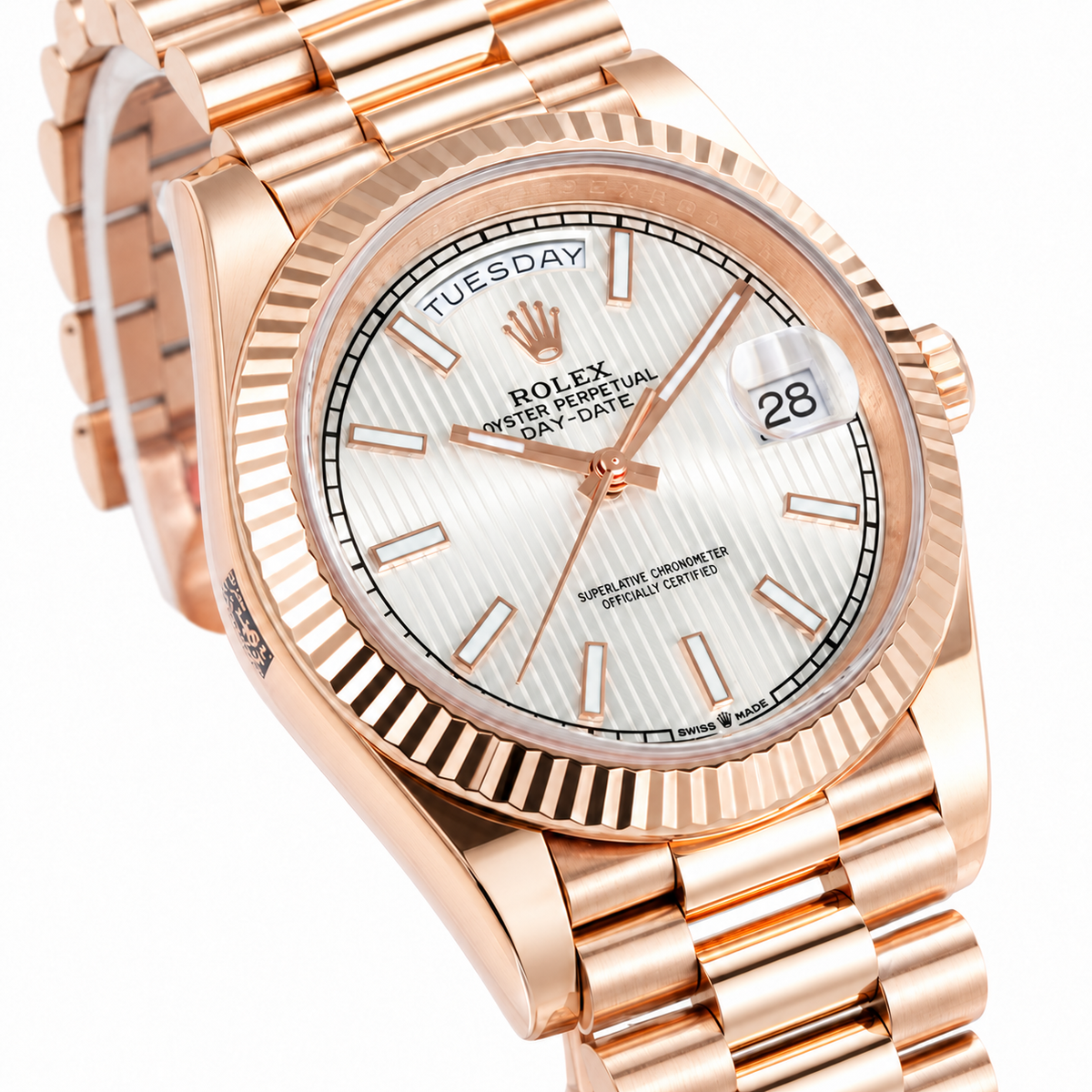 Rolex 40mm Executive Automatic Watch | Swiss Luxury for Business & Daily Wear