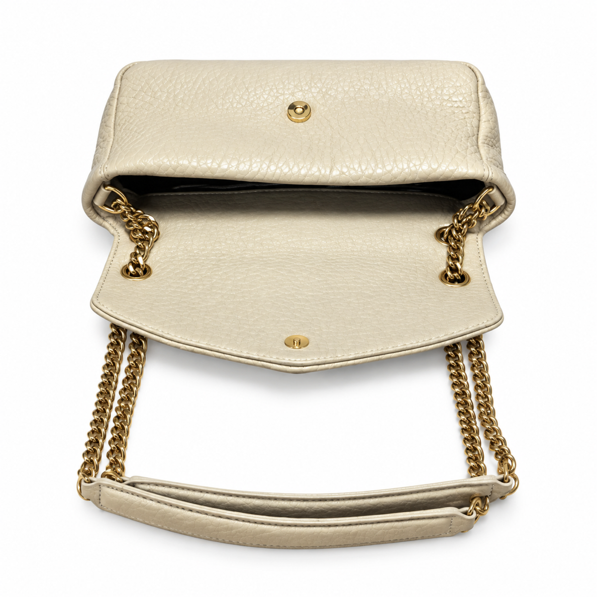 YSL Saint Laurent Envelope Chain Bag Cream