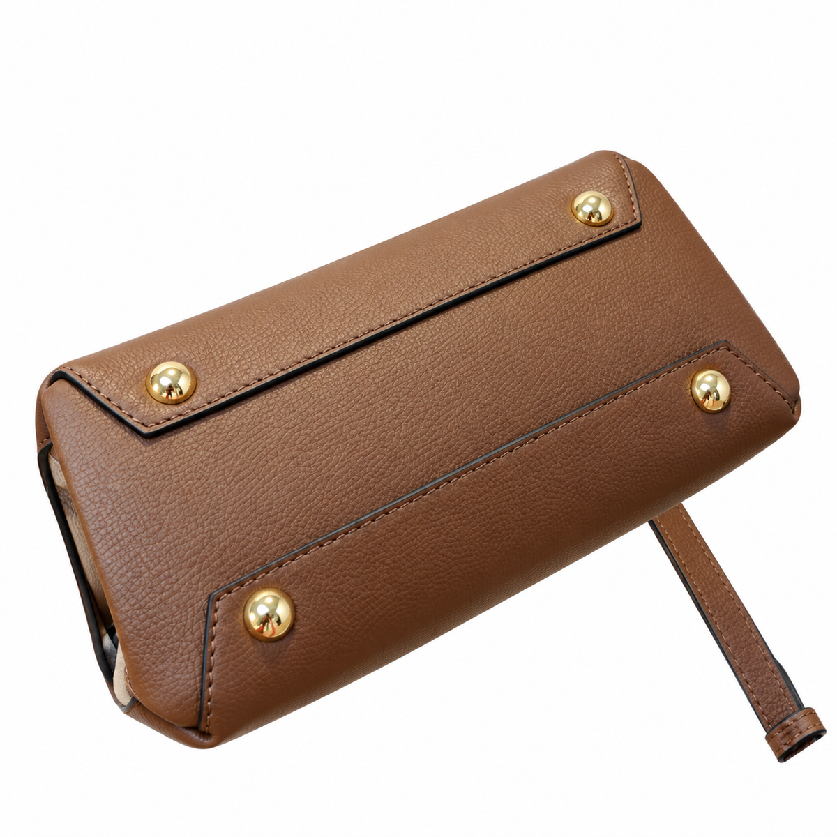 Burberry Warm Tan Grace Top Handle Bag