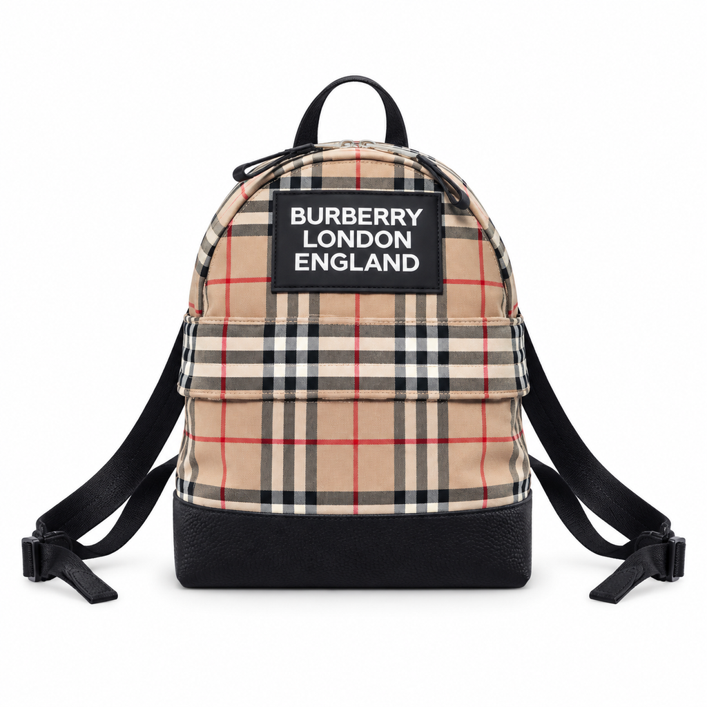 Burberry Heritage Check Backpack