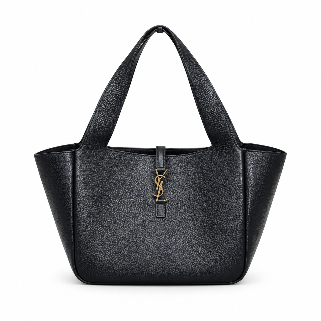YSL Le 5 à 7 Hobo Bag – Black Grained Leather