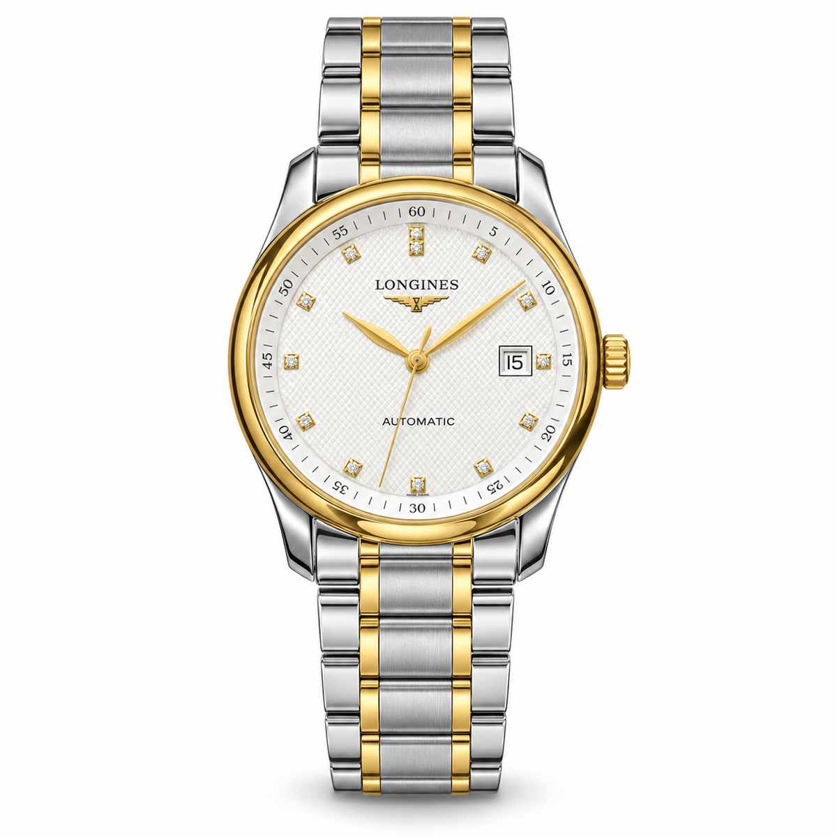 Longines Master Collection – Diamond Dial Two-Tone Bracelet Automatic