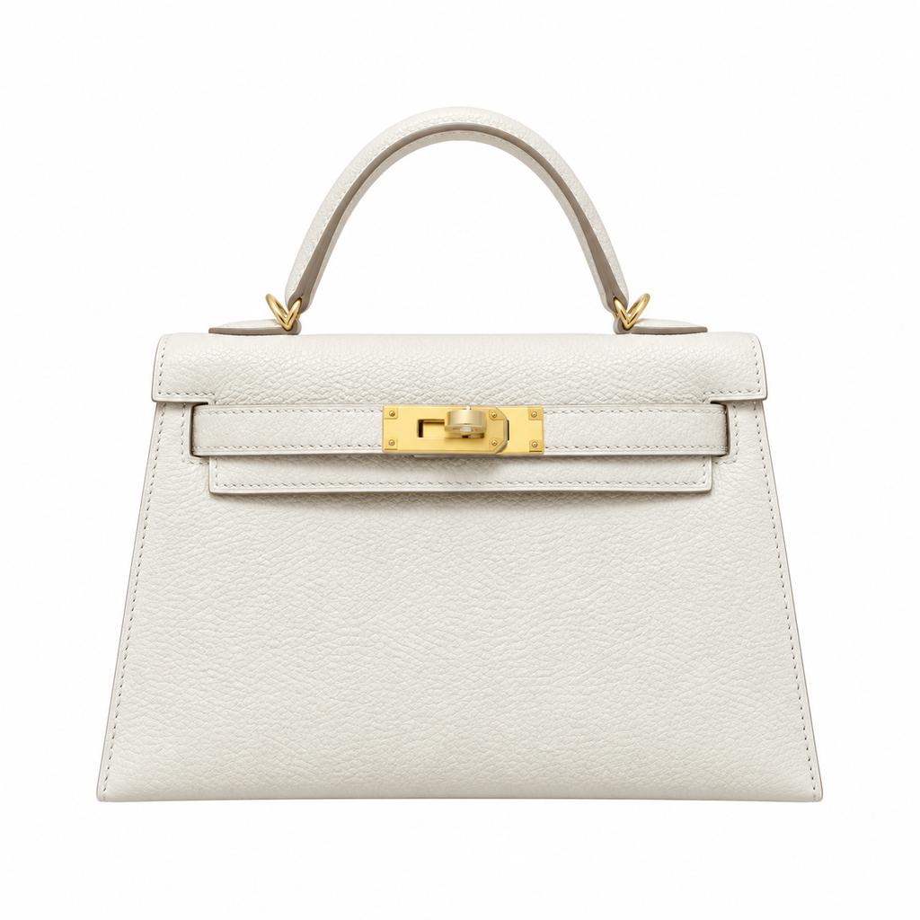 Hermès 19cm Structured Mini Handbag – Iconic Luxury Leather