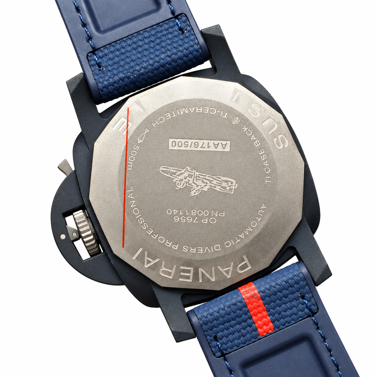 Panerai Luminor Marina 1950 3 Days GMT Automatic 44mm Men's Steel Watch