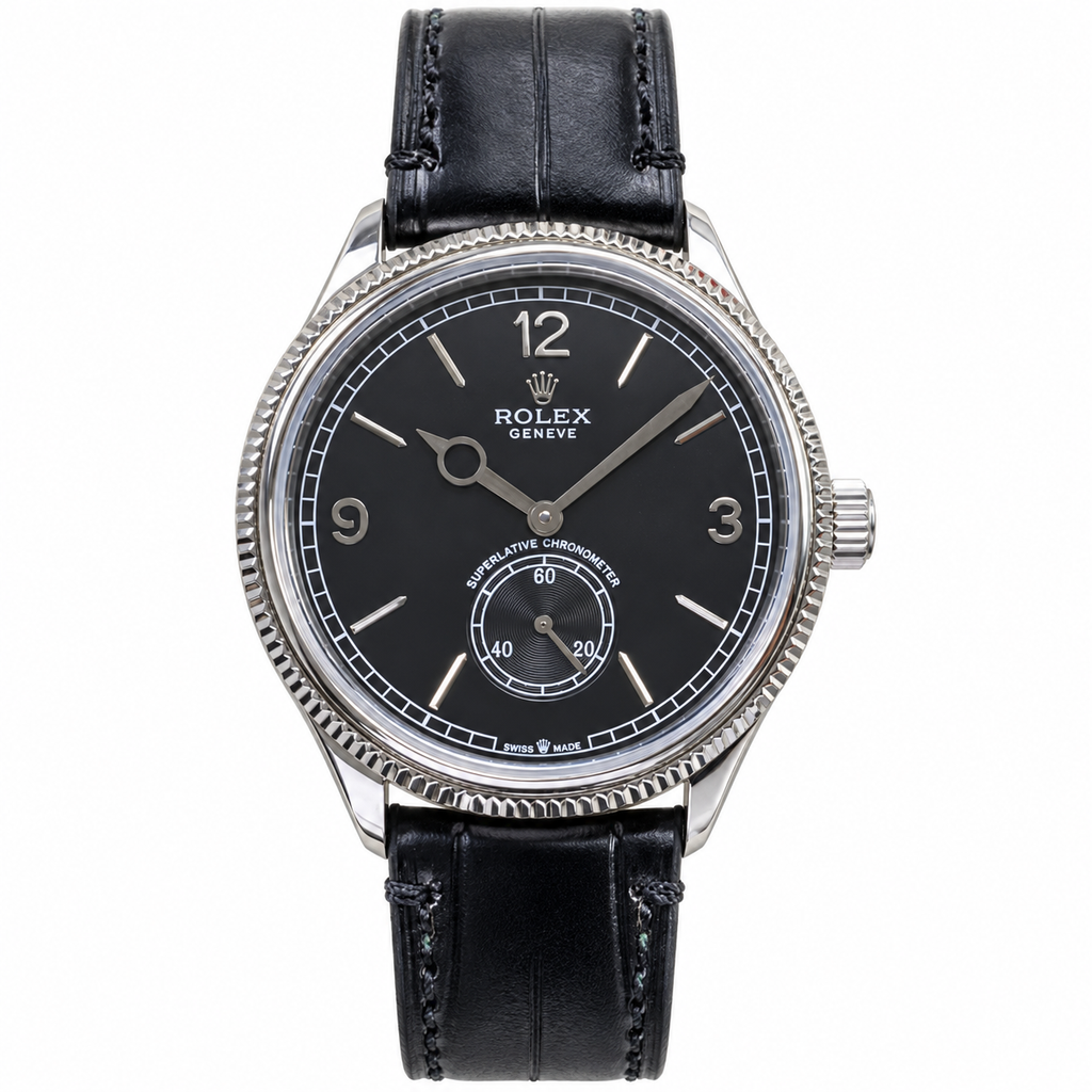 Rolex 39mm Automatic Luxury Watch – Sapphire Crystal, Waterproof, Men's Classic Timepiece